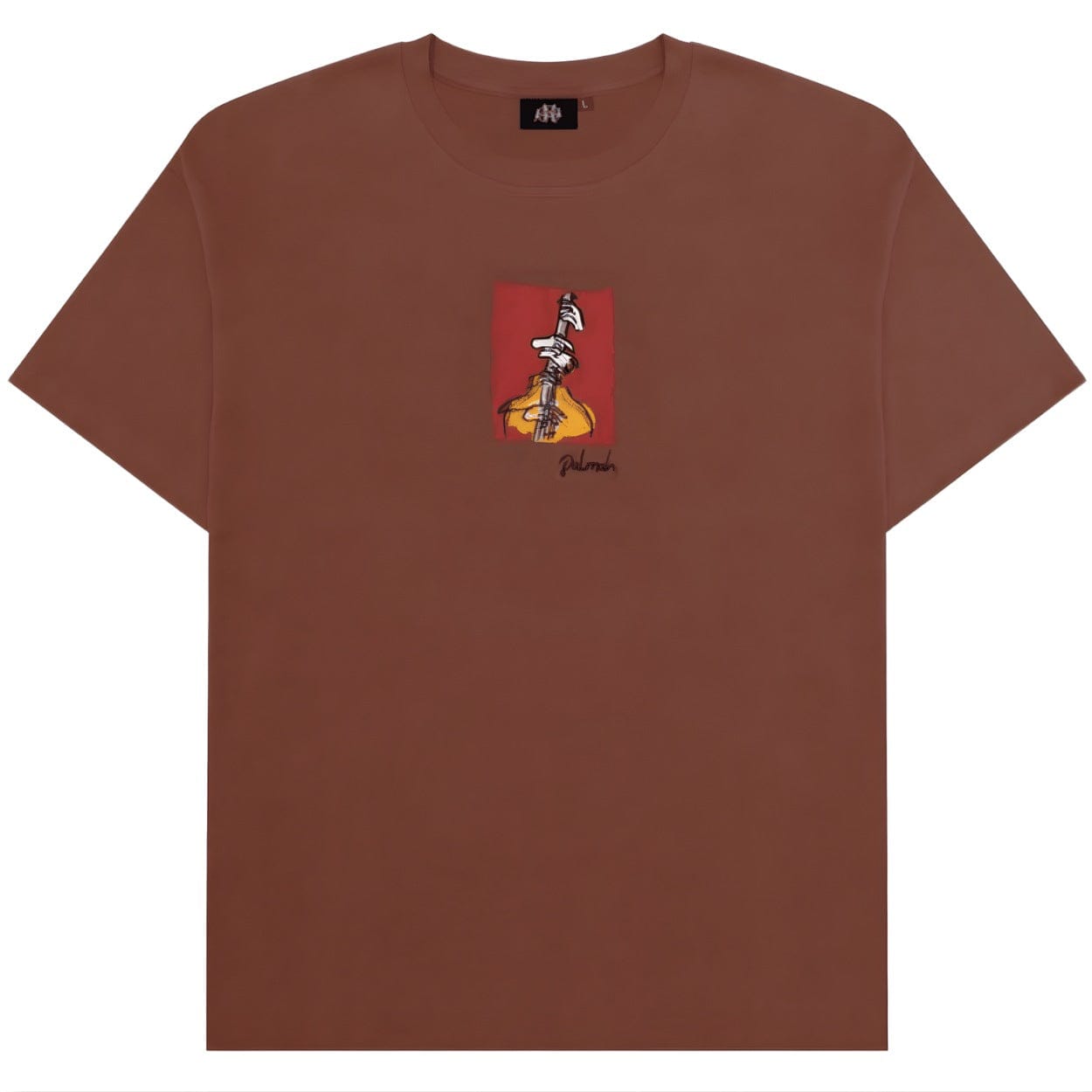 Palmah NZ Low Tones T-Shirt | Chocolate