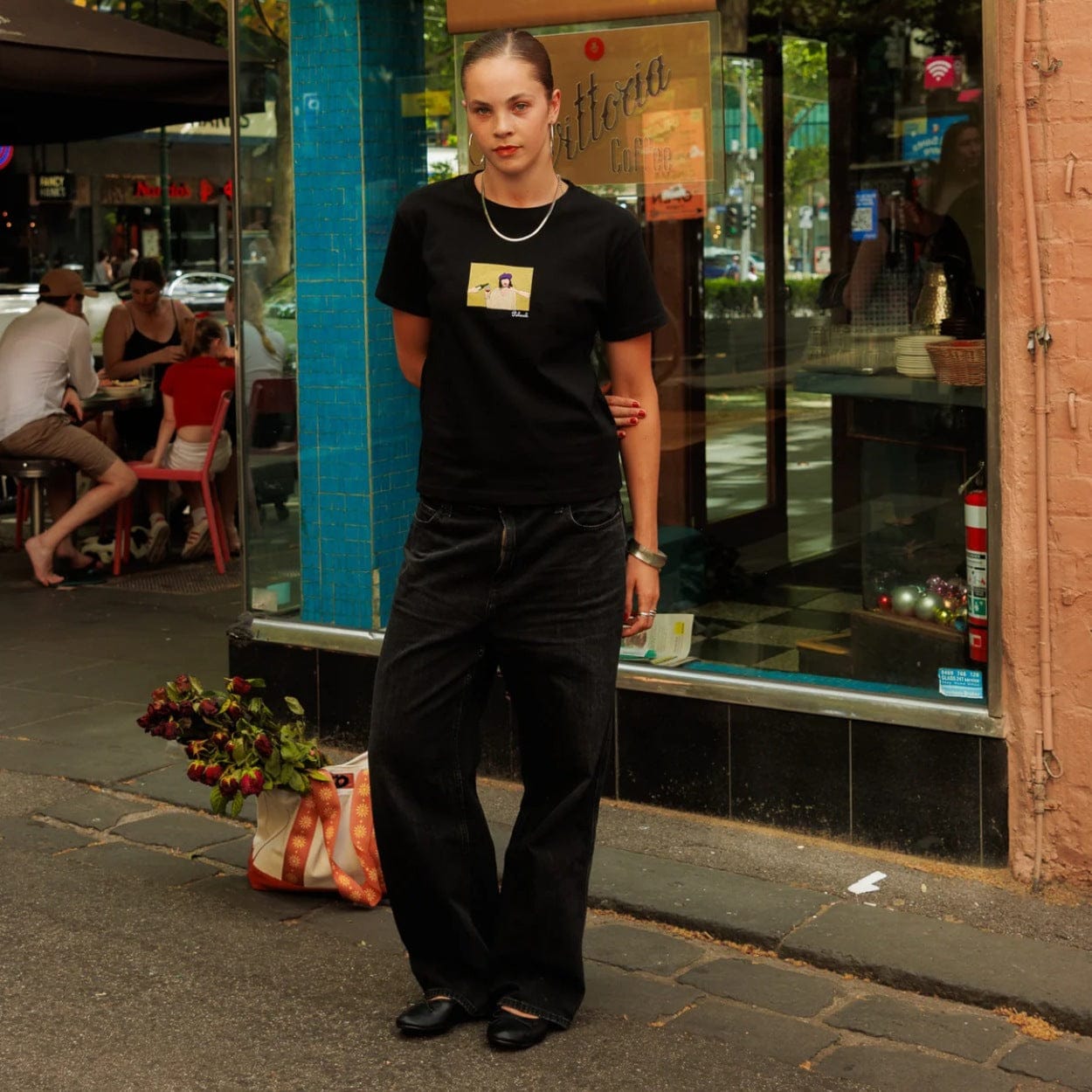 Palmah NZ Midnight In Paris T-Shirt | Black