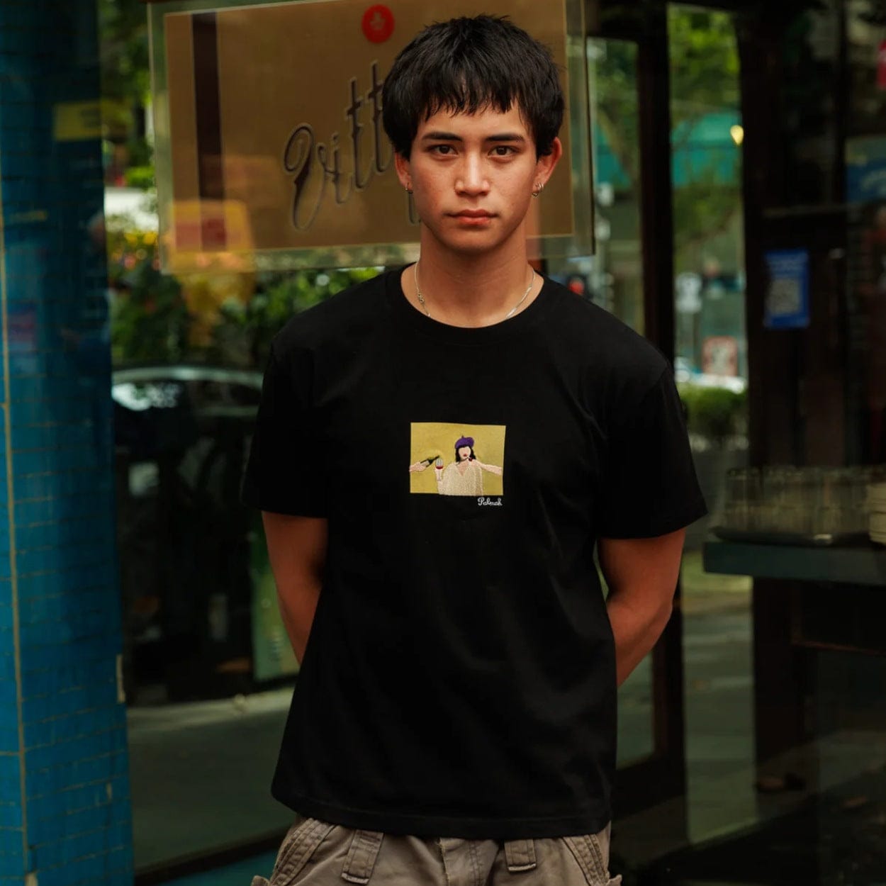 Palmah NZ Midnight In Paris T-Shirt | Black