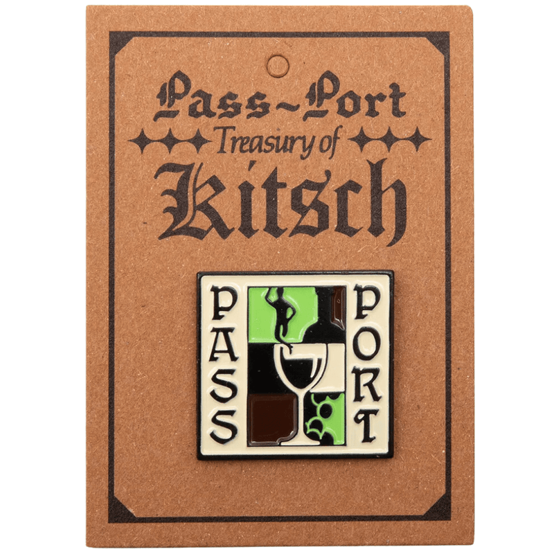 Pass~Port Dine Em' Pin Badge - The Vines Supply Co