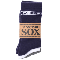 Pass~Port Hi Sox 3 Pack Socks | Navy, White & Grey - The Vines Supply Co