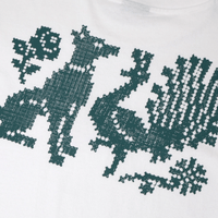 Pass~Port Needlework T-Shirt | White - The Vines Supply Co