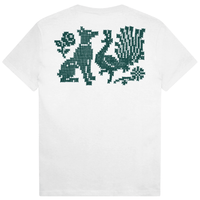 Pass~Port Needlework T-Shirt | White - The Vines Supply Co