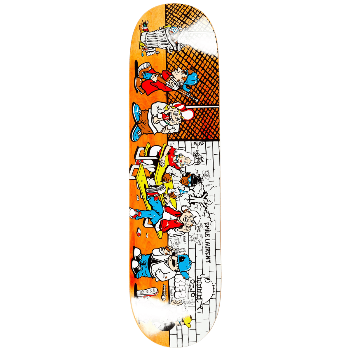 Polar Skate Co Emile Laurent High School Skateboard Deck | 8.375" - The Vines Supply Co