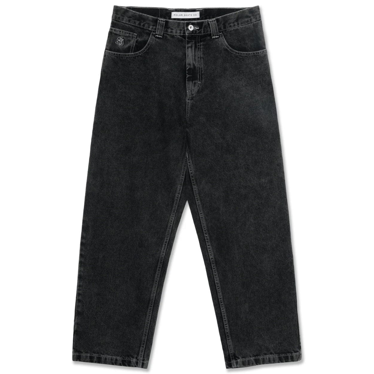 Polar Skate Co 93! Jeans | Silver Black - The Vines Supply Co