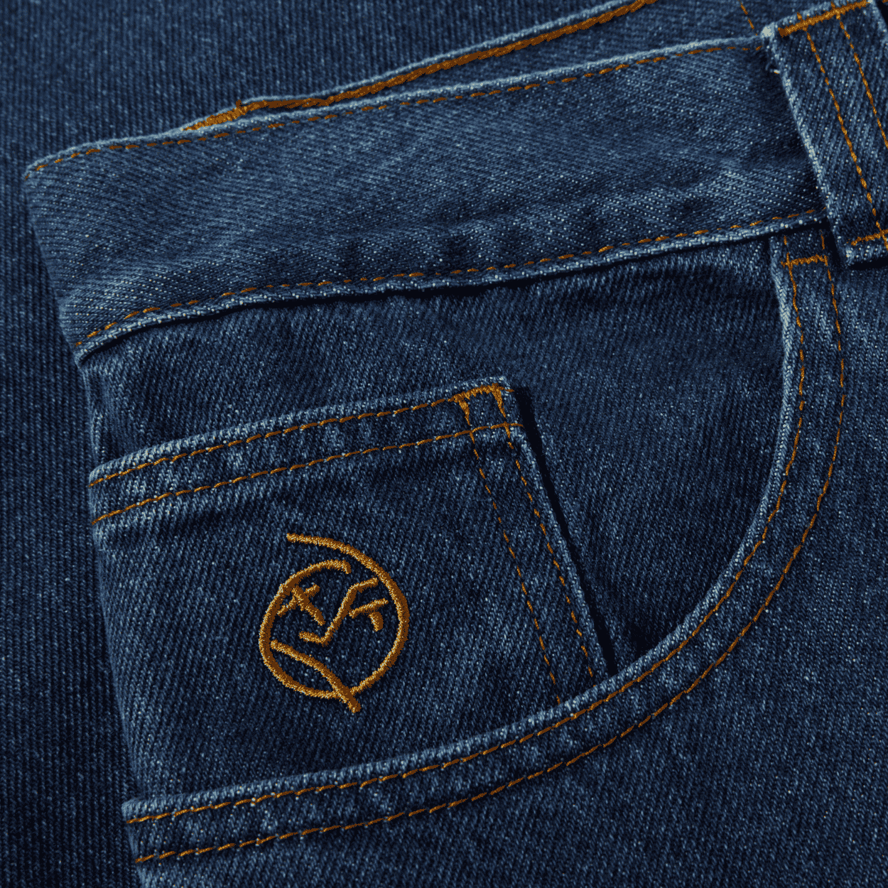 Polar Skate Co Big Boy Jeans | Dark Blue - The Vines Supply Co