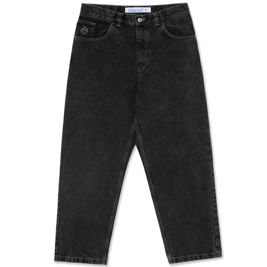 Polar Skate Co Big Boy Jeans in silver and black, showcasing classic denim fit and stylish design.