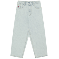 Polar Skate Co OG Logo Big Boy Jeans | Light Blue - The Vines Supply Co