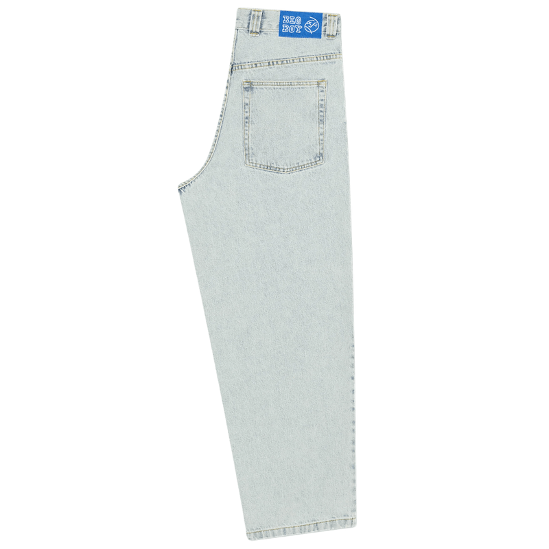 Polar Skate Co OG Logo Big Boy Jeans | Light Blue - The Vines Supply Co