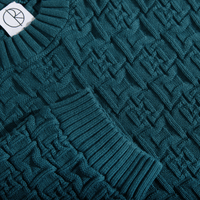 Polar Skate Co Alex Sweater | Petrol Blue - The Vines Supply Co