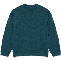 Polar Skate Co Alex Sweater | Petrol Blue - The Vines Supply Co