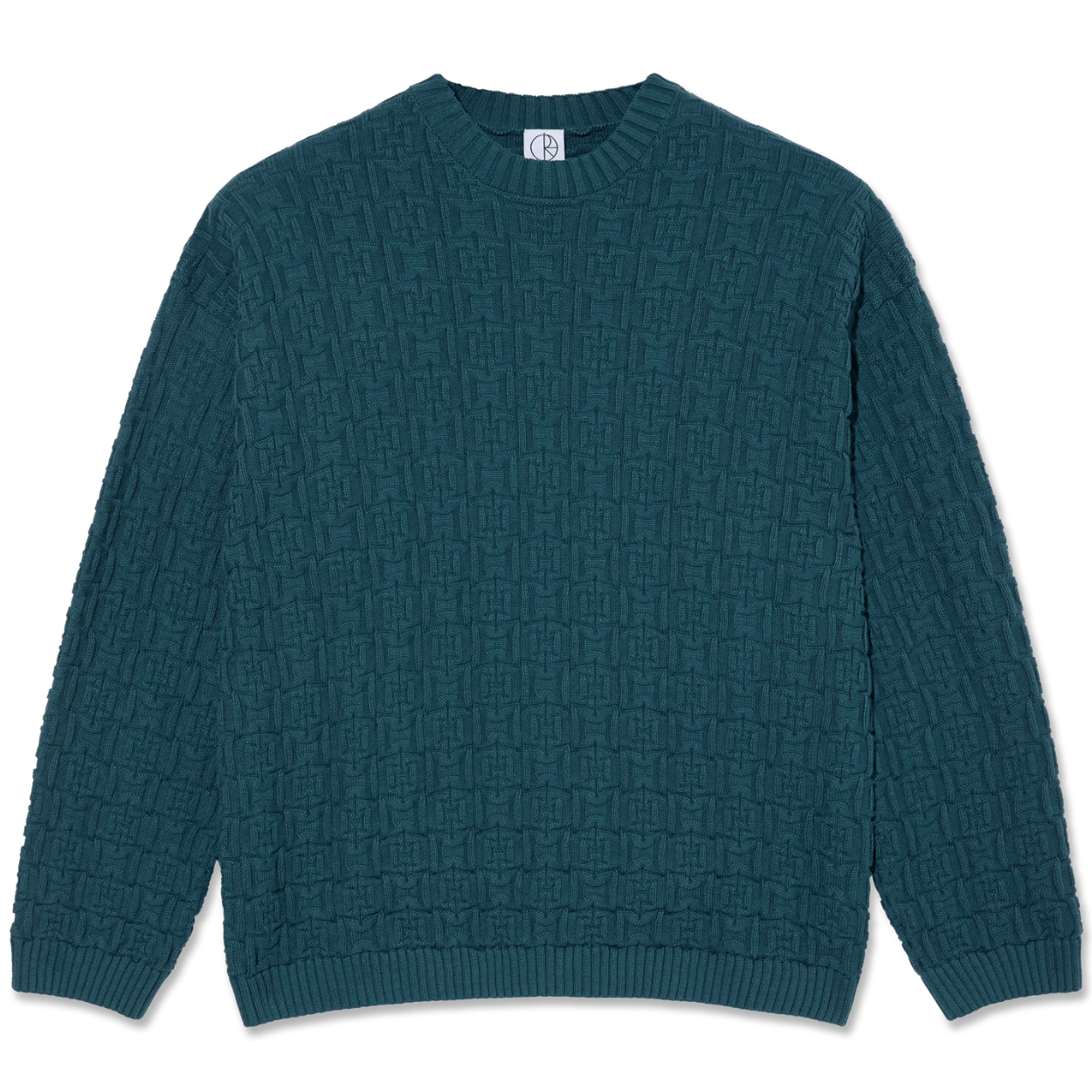 Polar Skate Co Alex Sweater | Petrol Blue - The Vines Supply Co