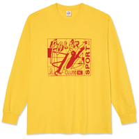 Polar Skate Co Clubb Inc Long Sleeve T-Shirt | Lemon - The Vines Supply Co