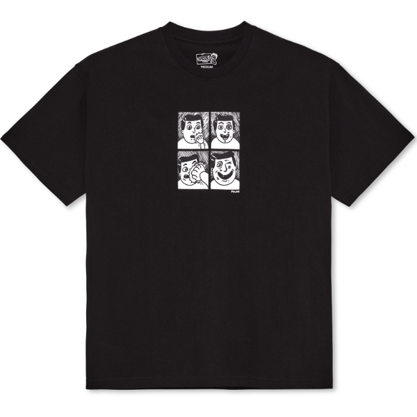 Polar Polar Skate Co Punch T-Shirt | Black Tees | The Vines