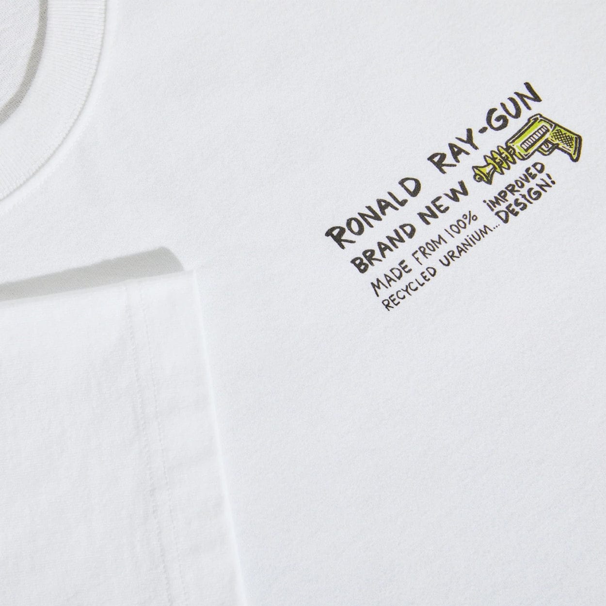 Polar Skate Co Ray Gun T-Shirt | White - The Vines Supply Co