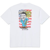 Polar Skate Co Ray Gun T-Shirt | White - The Vines Supply Co