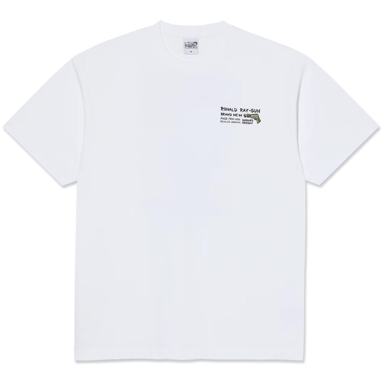 Polar Skate Co Ray Gun T-Shirt | White - The Vines Supply Co