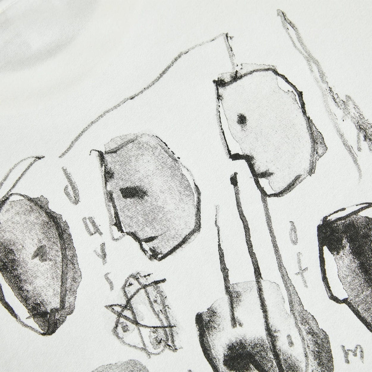 Polar Skate Co Sequence T-Shirt | Cloud White - The Vines Supply Co