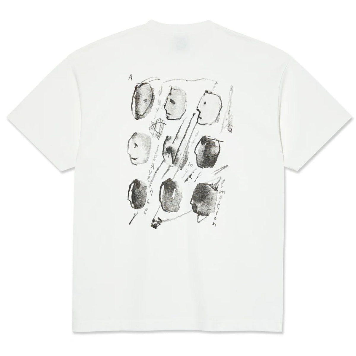 Polar Skate Co Sequence T-Shirt | Cloud White - The Vines Supply Co