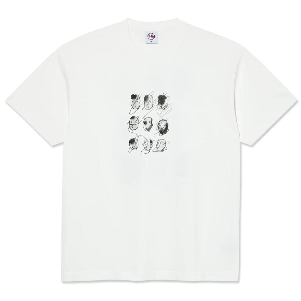 Polar Skate Co Sequence T-Shirt | Cloud White - The Vines Supply Co