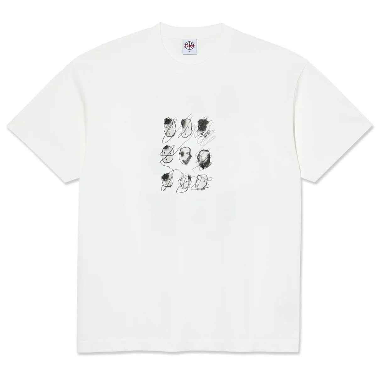 Polar Skate Co Sequence T-Shirt | Cloud White - The Vines Supply Co