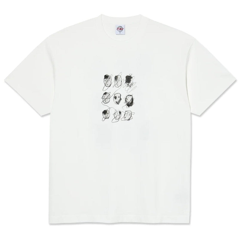 Polar Skate Co Sequence T-Shirt | Cloud White - The Vines Supply Co