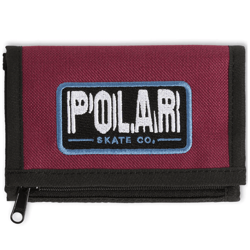 Polar Polar Skate Co Earthquake Key Wallet | Wine / Oxford Blue Wallets | The Vines
