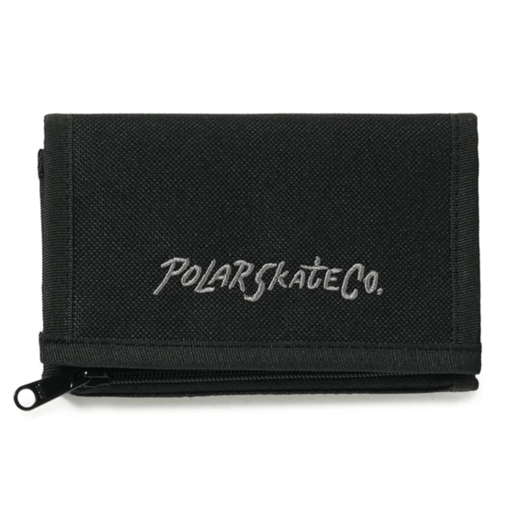 Polar Skate Co Surf Logo Key Wallet | Black - The Vines Supply Co