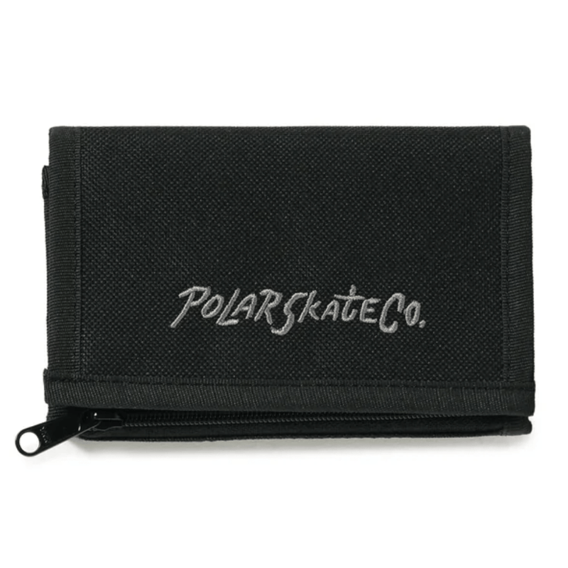 Polar Skate Co Surf Logo Key Wallet | Black - The Vines Supply Co