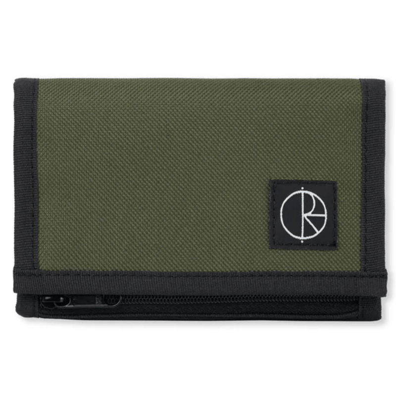 Polar Skate Co Stroke Logo Key Wallet | Army Green - The Vines Supply Co