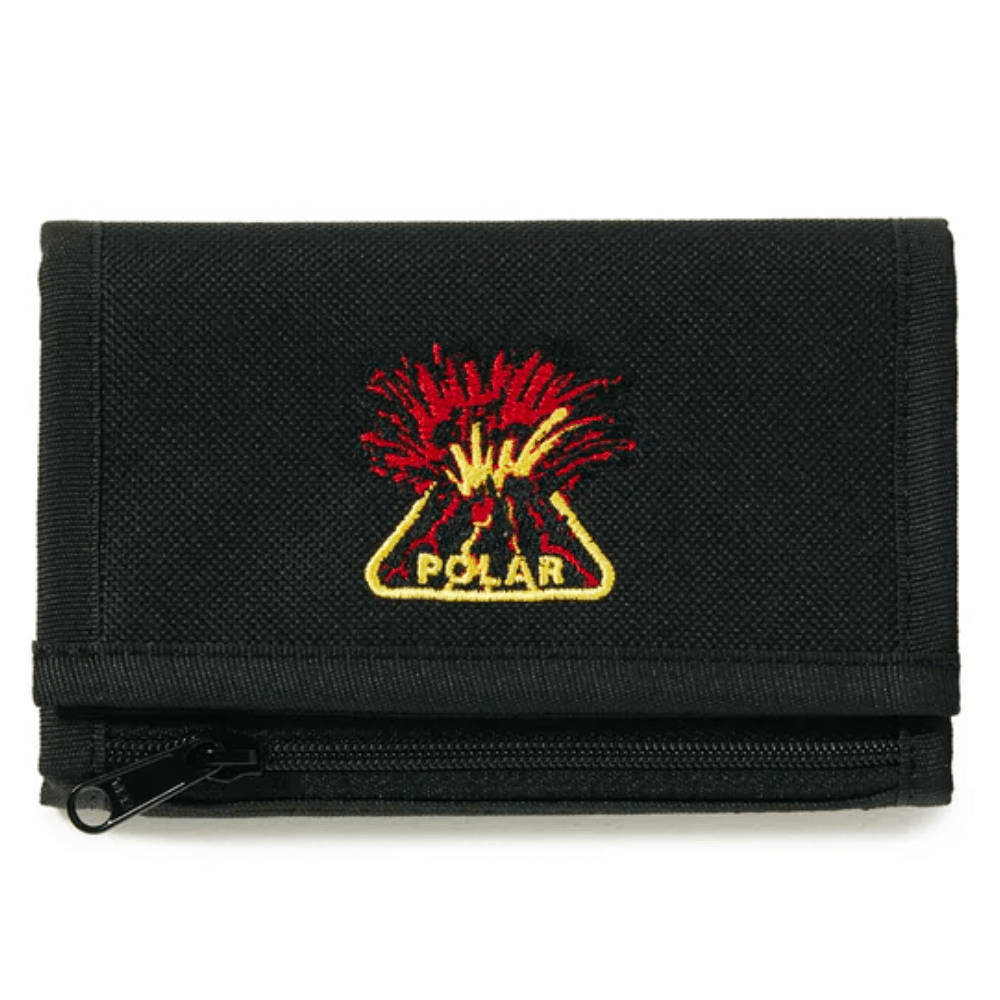 Polar Skate Co Volcano Key Wallet | Black - The Vines Supply Co