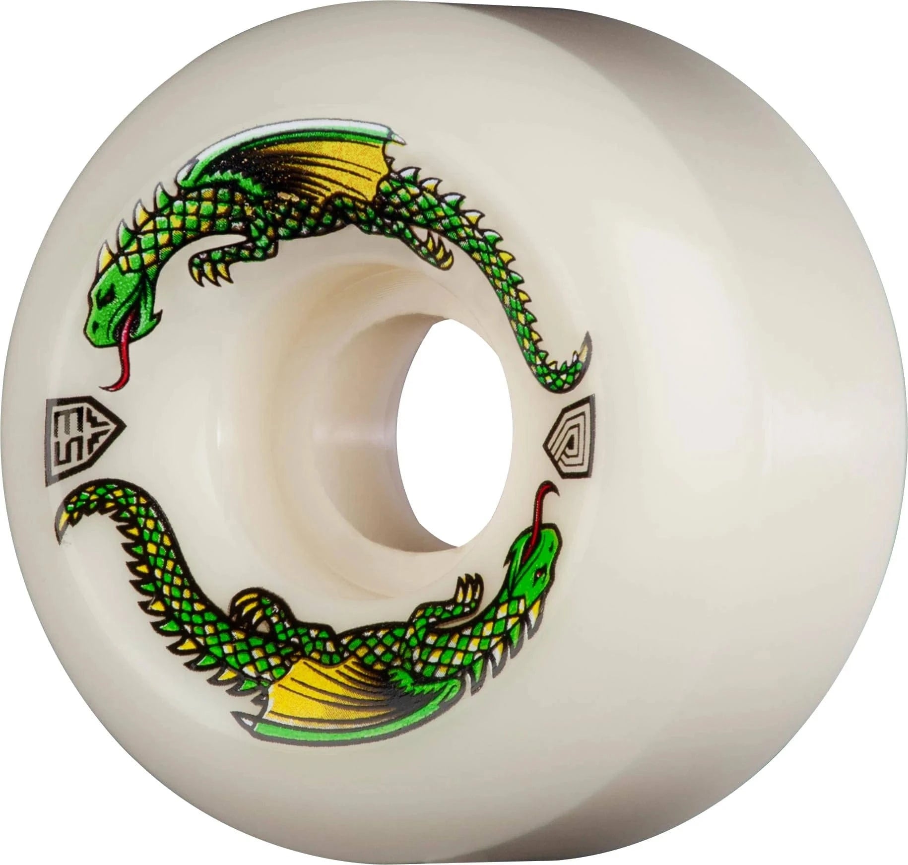Powell Peralta Dragon Formula Skateboard Wheels 93A | Off White - The Vines Supply Co