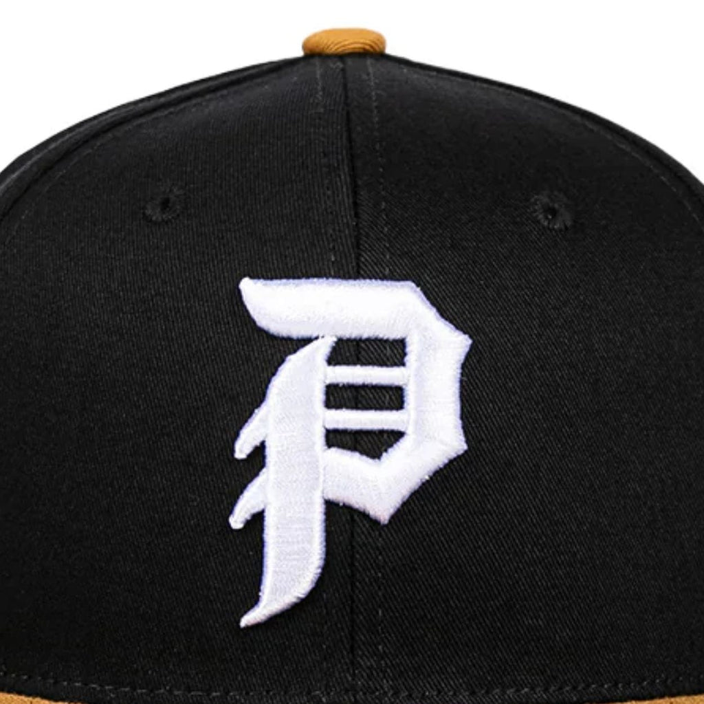 Primitive Dirty P Snapback Cap | Black & Brown