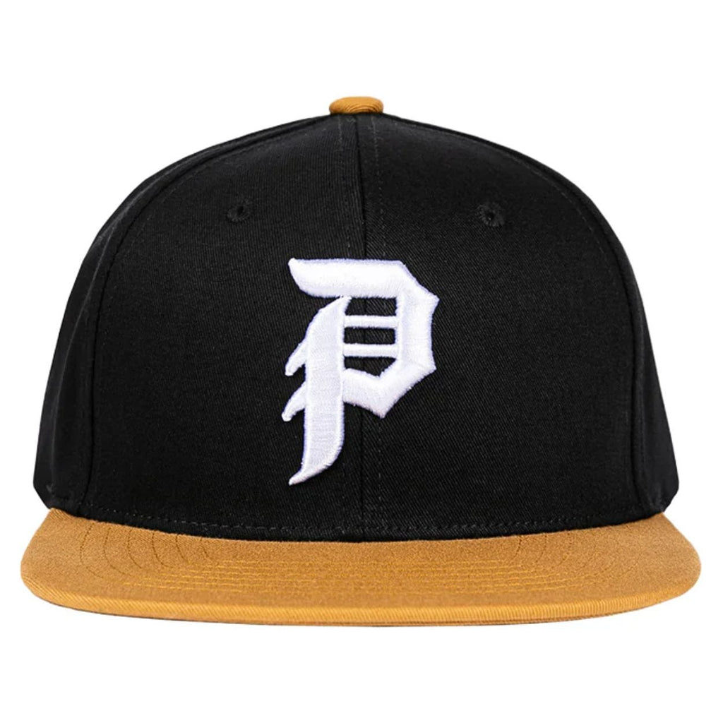 Primitive Dirty P Snapback Cap | Black & Brown