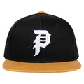 Primitive Dirty P Snapback Cap | Black & Brown