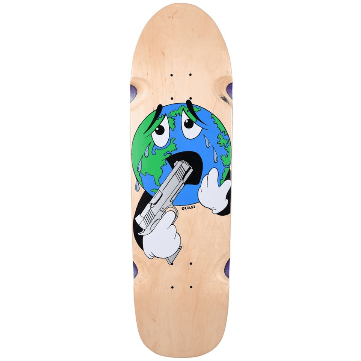Quasi World Skateboard Deck | 9" - The Vines Supply Co