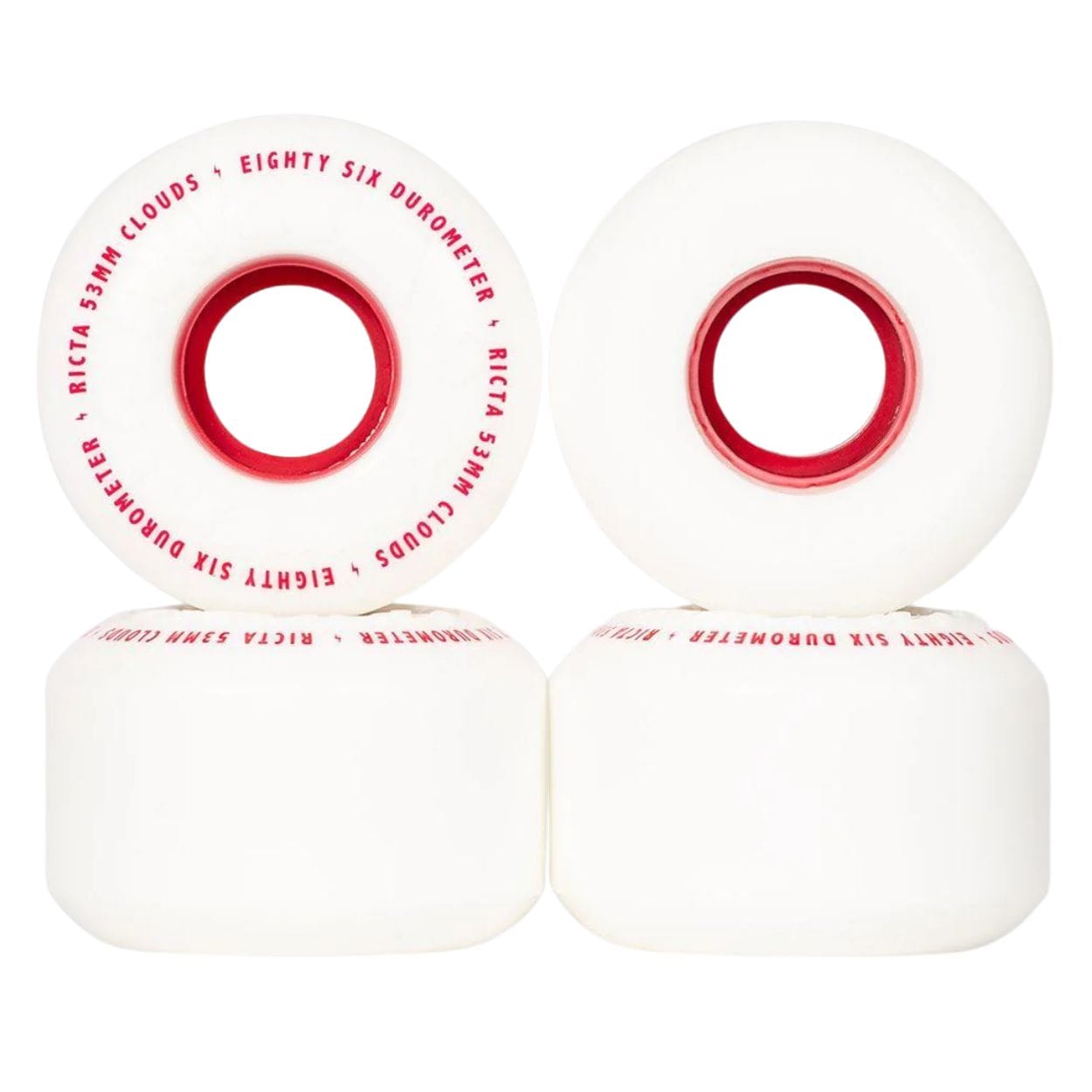 Ricta Cored Clouds Soft 86A Skateboard Wheels