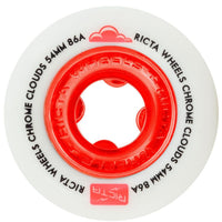 Ricta Chrome Clouds Soft 86A Skateboard Wheels