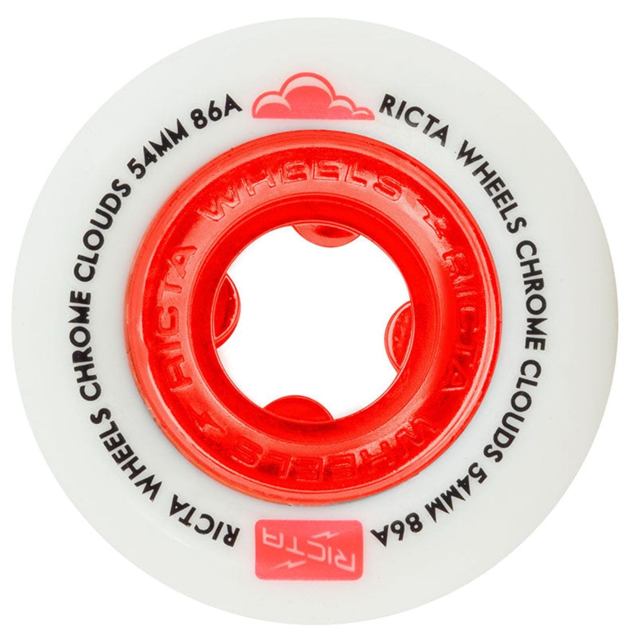 Ricta Chrome Clouds Soft 86A Skateboard Wheels
