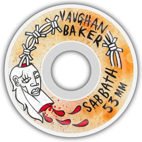 Sabbath Wheels Vaughan Baker OG Slim 99A Skate Wheels | 53mm - The Vines Supply Co