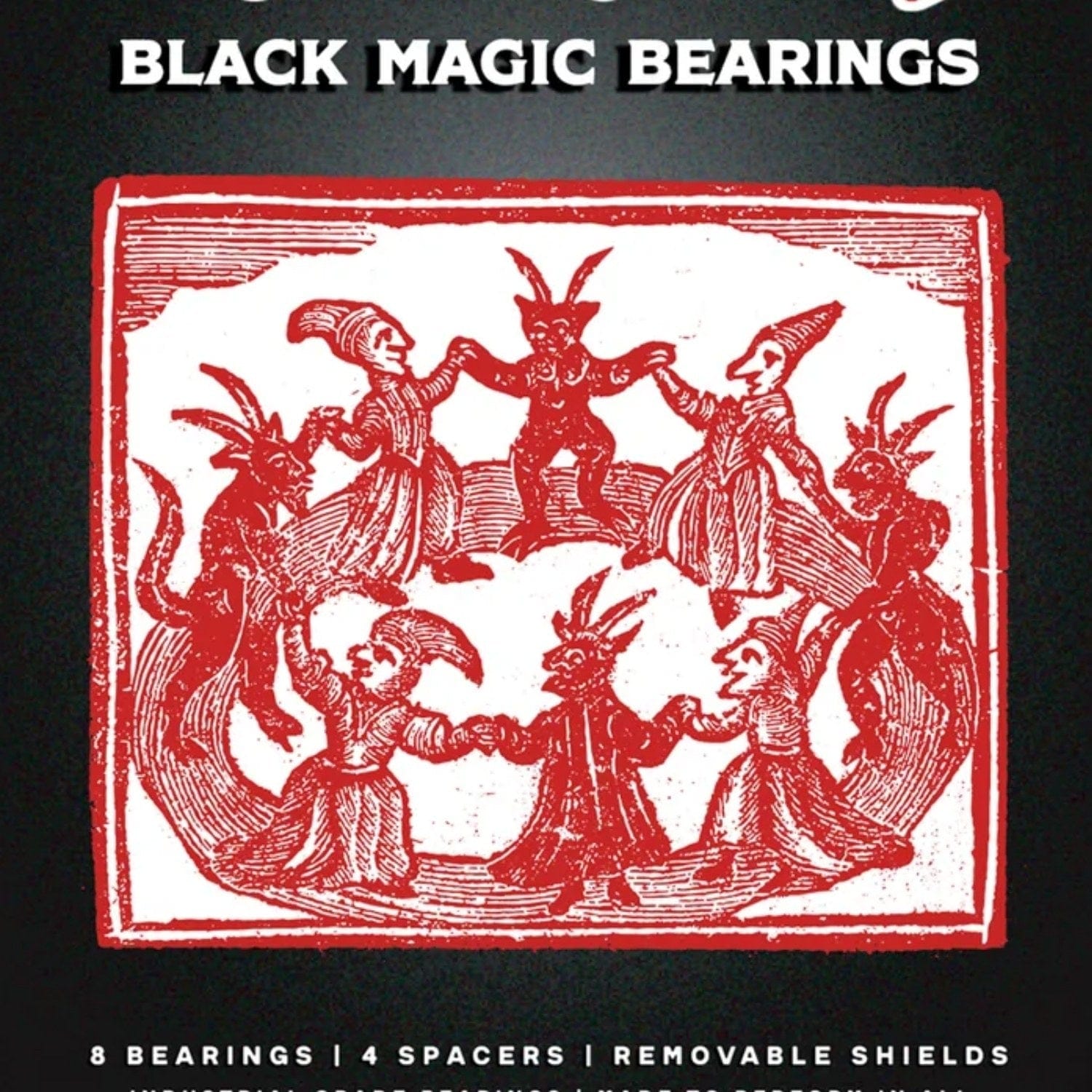 Sabbath Wheels Black Magic Skate Bearings