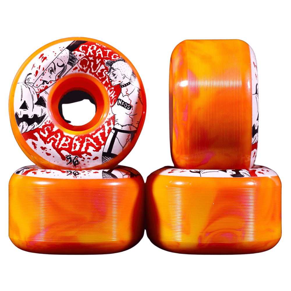 Sabbath Wheels Craig Questions Conical Devils Formula 99a Skateboard Wheels | 56mm - The Vines Supply Co