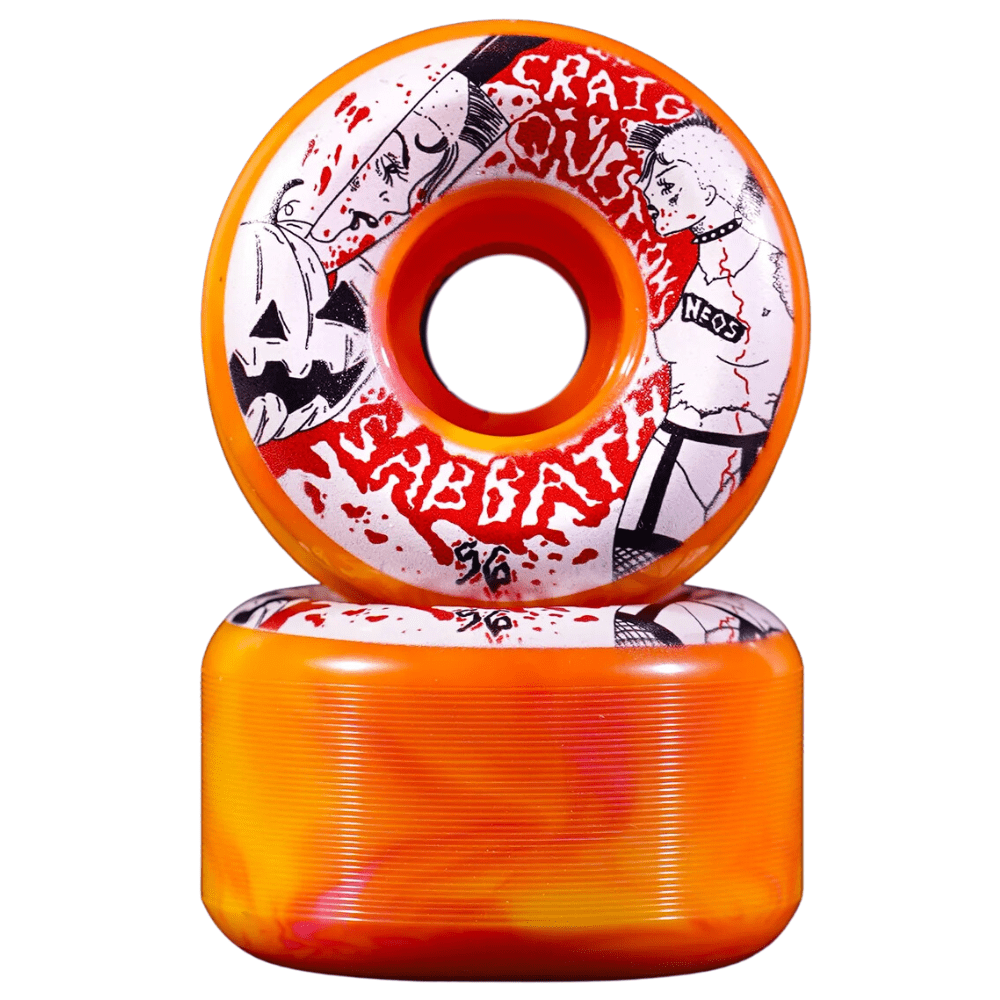 Sabbath Wheels Craig Questions Conical Devils Formula 99a Skateboard Wheels | 56mm - The Vines Supply Co