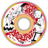 Sabbath Wheels Craig Questions Conical Devils Formula 99a Skateboard Wheels | 56mm - The Vines Supply Co