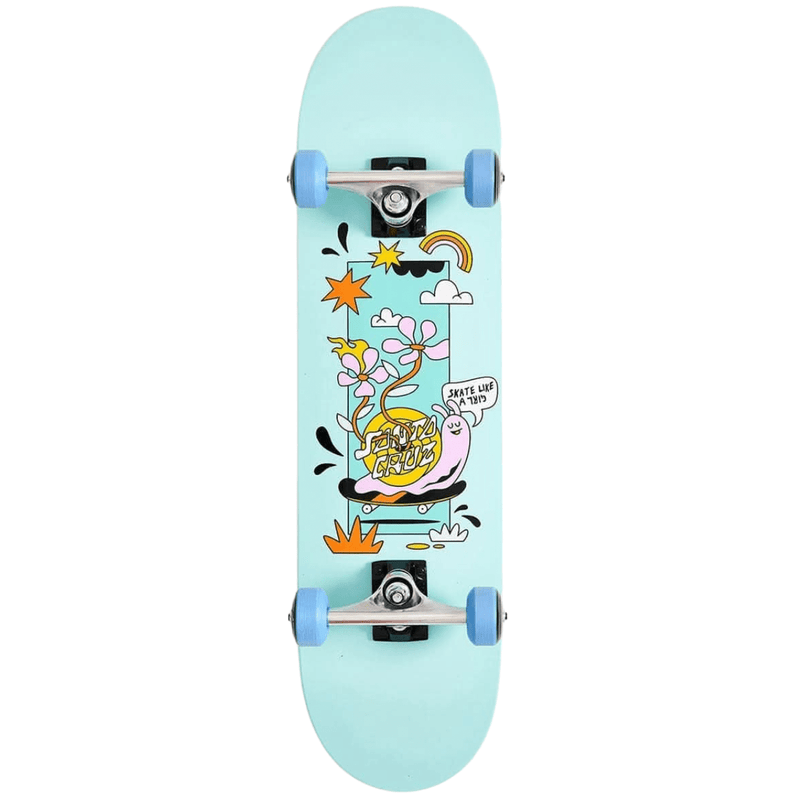 Santa Cruz Skate Like A Girl Complete Skateboard | 8" - The Vines Supply Co