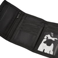 Santa Cruz Oval Check Flame Wallet | Black - The Vines Supply Co