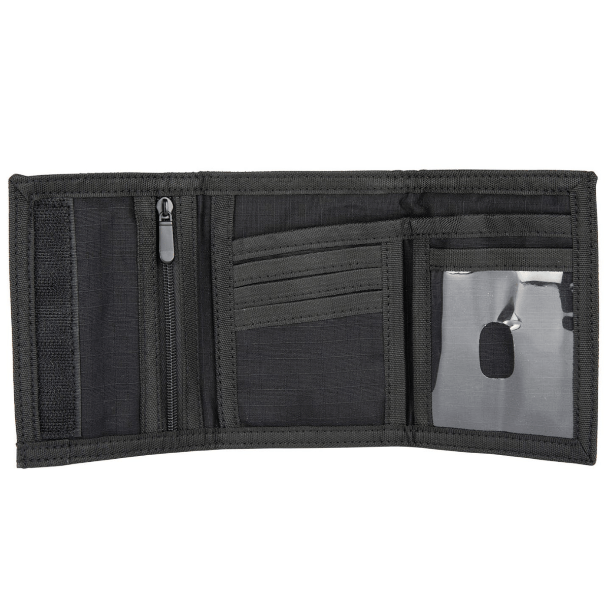 Santa Cruz Oval Check Flame Wallet | Black - The Vines Supply Co