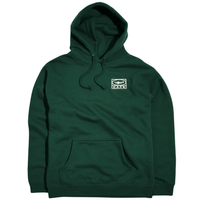 Skateboard Cafe 45 Hoodie | Forest Green & Cream - The Vines Supply Co