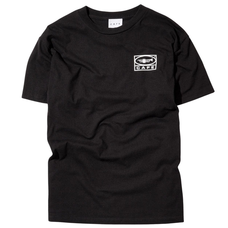 Skateboard Cafe 45 T-Shirt | Black & White - The Vines Supply Co