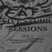 Skateboard Cafe 45 T-Shirt | Charcoal & Black - The Vines Supply Co